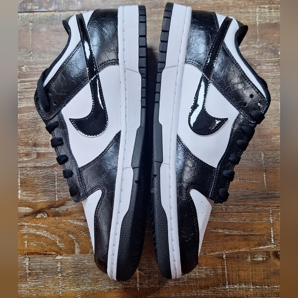 Nike Dunk Low Retro SE White Blk Gold Sz 11 Sneakers DR9511 100 NEW w/Box No Lid - Picture 5 of 10